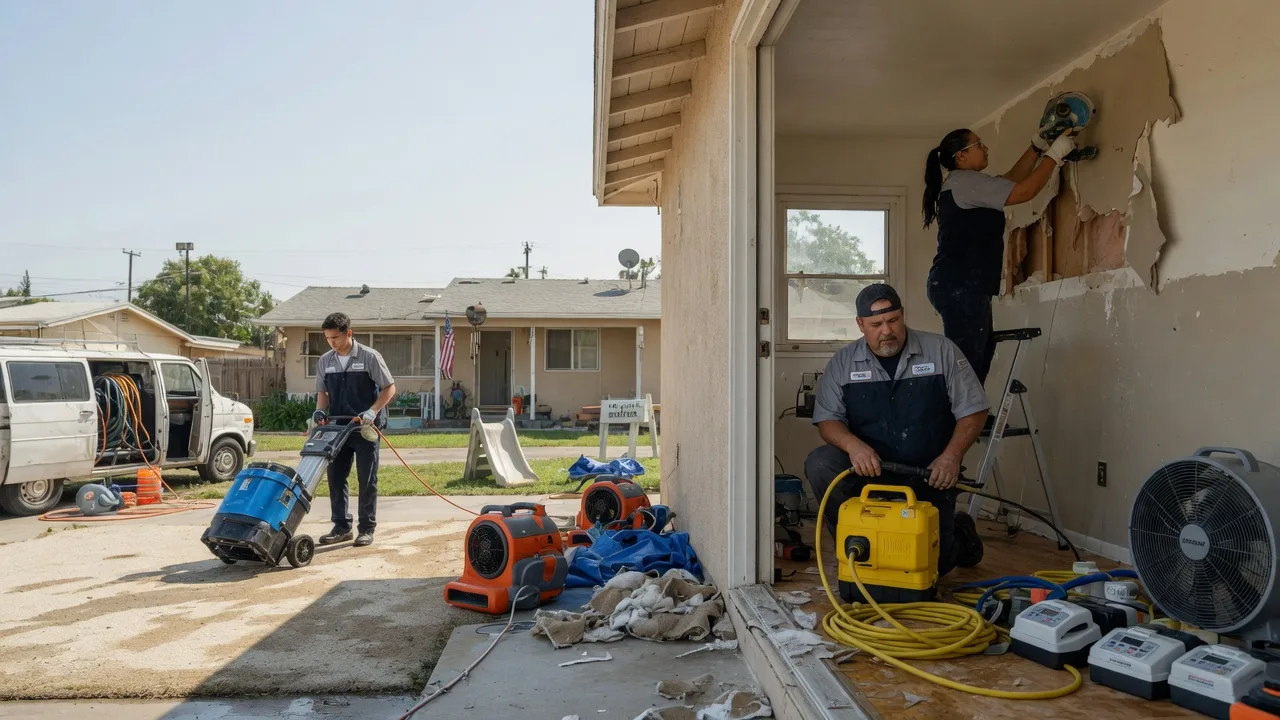 Water Damage Restoration in Ridgecrest, CA near me